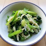 小松菜とえのきの炒め煮